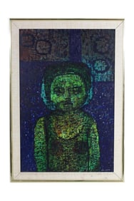 Juan Carlos Corvalan (20th century) Oil on Board