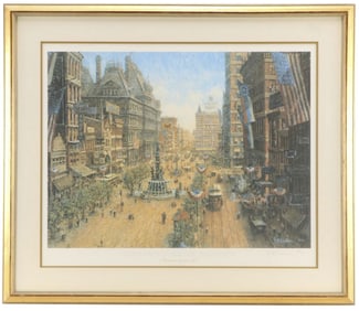 “Cincinnati Celebrates the Fourth?? Frank McElwain Offset Lithograph