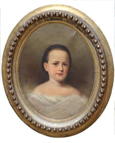 An Antique Portrait of a Woman