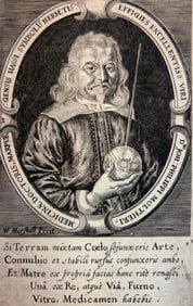 A Portrait of a 17th Century Doctor (William Marshall, Fecit_