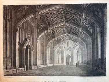 An Etching of Divinity School
