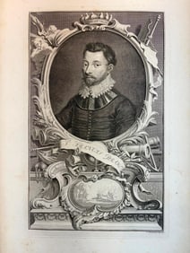 An Engraving Sir Francis Drake (1540-1596)