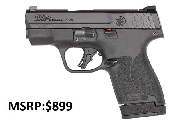 SMITH AND WESSON M&P9 SHIELD PLUS 9MM: SMITH AND WESSON M&P9 SHIELD PLUS 9MM