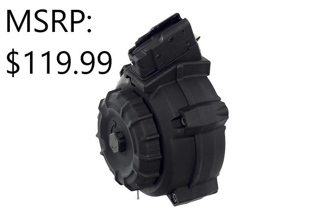 Promag AK-47 50 RD Drum 7.62 X 39MM: Promag AK-47 50 RD Drum 7.62 X 39MM