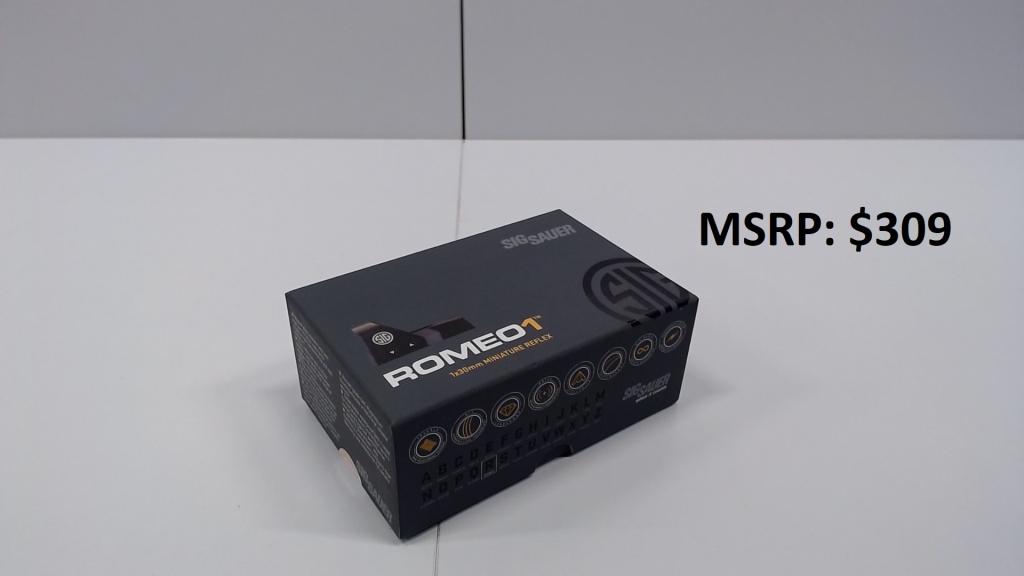 SIG SAUER ROMEO 1 6MOA: SIG SAUER ROMEO 1 6MOA