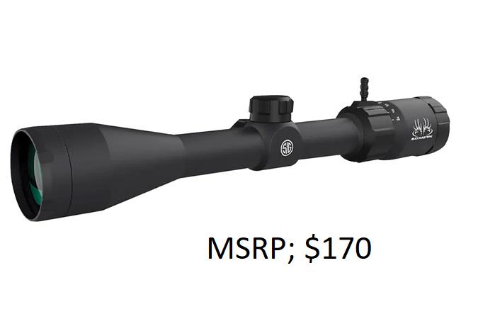 SIG SAUER BUCKMASTERS RIFLESCOPE: SIG SAUER BUCKMASTERS RIFLESCOPE