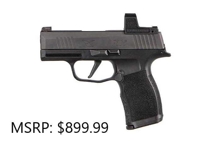 Sig Sauer P365X Romeo Zero 9mm Handgun: Sig Sauer P365X Romeo Zero 9mm Handgun