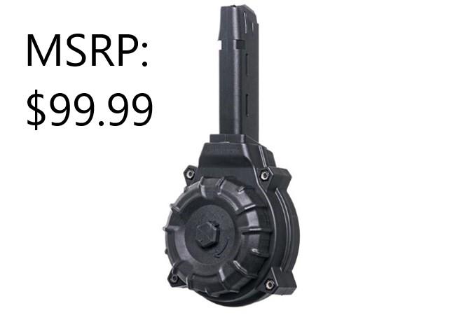 Promag Glock 17/19 50 RD 9MM Drum: Promag Glock 17/19 50 RD 9MM Drum