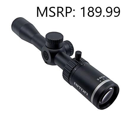 Rilton X1 Primal 3-9x40 Black Scope: Rilton X1 Primal 3-9x40 Black Scope
