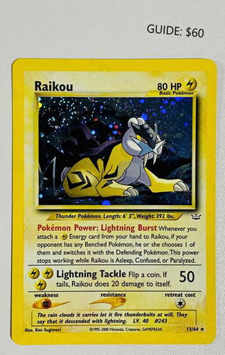 Pokémon by Review: #243: Raikou