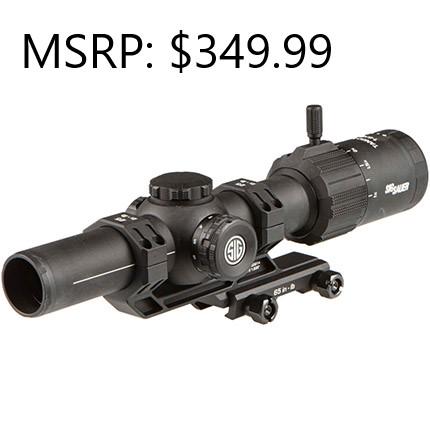 Tango MSR 1-6X24MM W/Mount Scope: Tango MSR 1-6X24MM W/Mount Scope