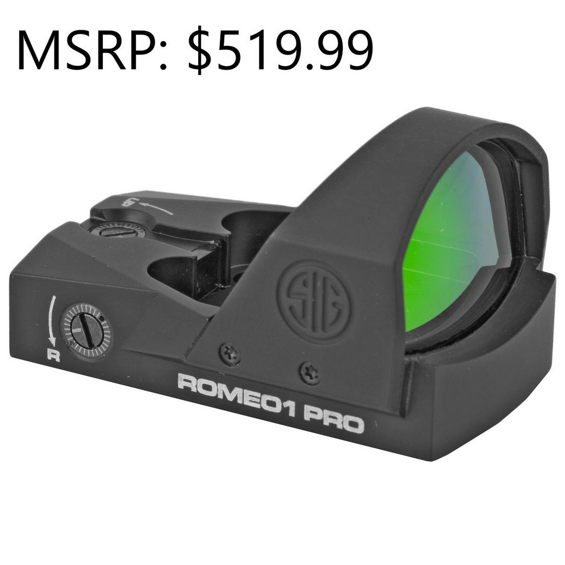 Sig Sauer Romeo 1 Pro Optic: Sig Sauer Romeo 1 Pro Optic