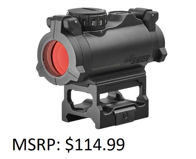 Sig Sauer Romeo MSR Compact 1x20 Mini RFLX Green: Sig Sauer Romeo MSR Compact 1x20 Mini RFLX Green