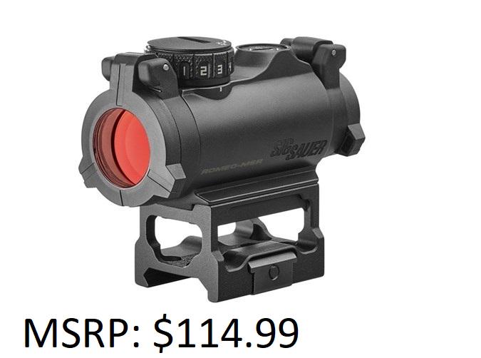 Sig Sauer Romeo MSR Compact 1x20 Mini RFLX: Sig Sauer Romeo MSR Compact 1x20 Mini RFLX