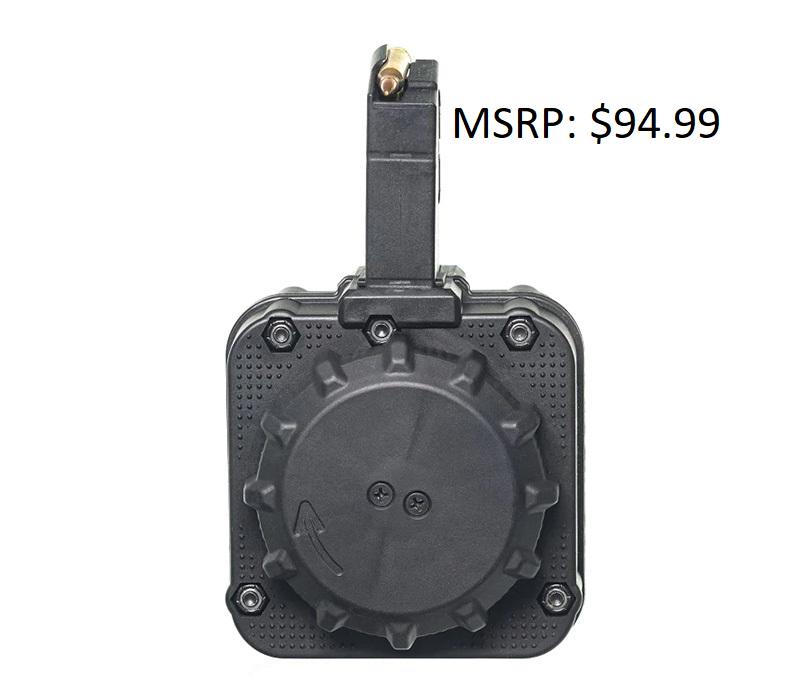 65-Rd 5.56,AR-15 Drum Magazine: 65-Rd 5.56,AR-15 Drum Magazine