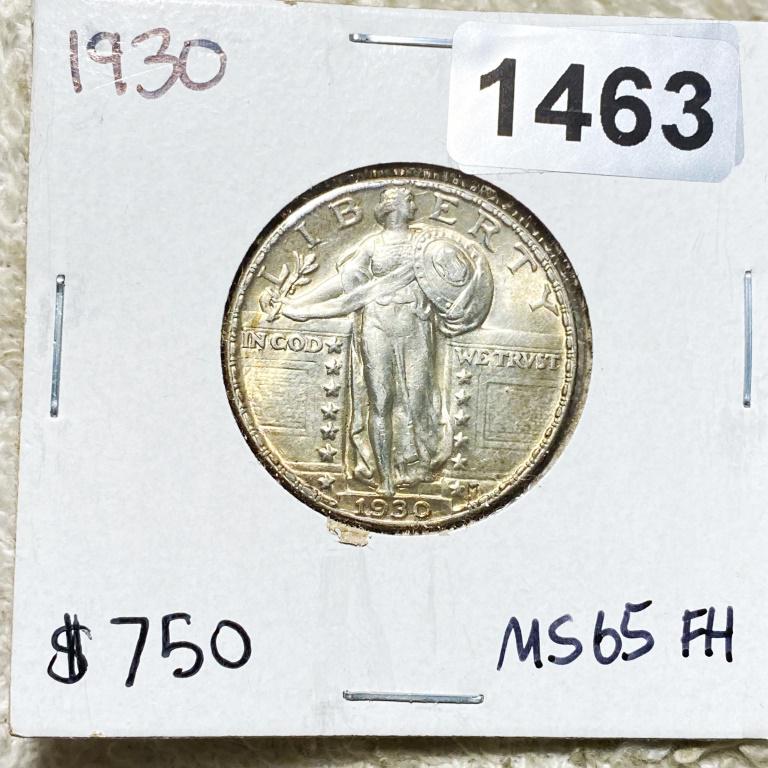 1930 Standing LIberty Quarter MS 65 FH (1 of 2)
