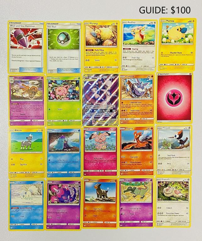 (20) Lot of Pokemon- Mewtwo & Mew GX Full Art Holo: (20) Lot of Pokemon- Mewtwo & Mew GX Full Art Holo