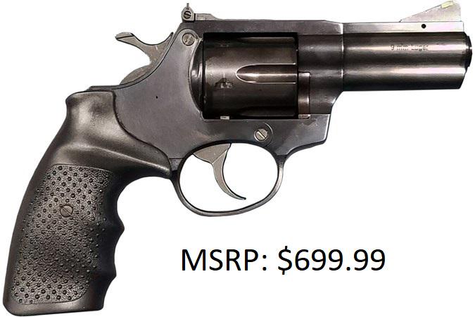 Rock Island Armory AL9.0 9mm Revolver: 9231B