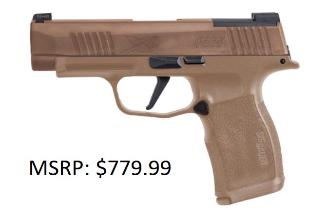 Sig Sauer P365XL NRA Exclusive 9mm: Sig Sauer P365XL NRA Exclusive 9mm