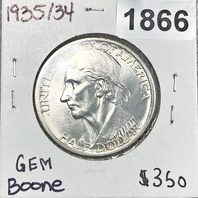 1935/34 Monroe Half Dollar - GEM: 1935/34 Monroe Half Dollar - GEM