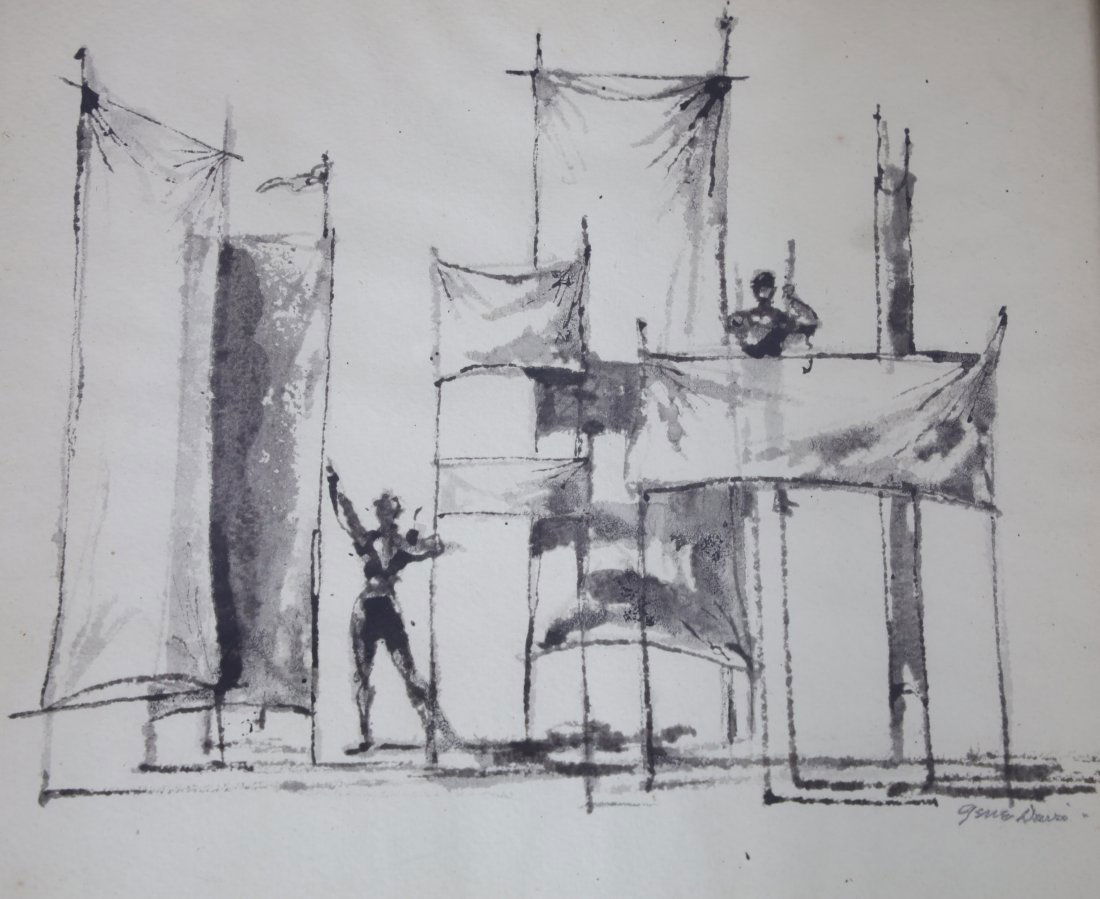 gene Davis on paper (1 of 4)