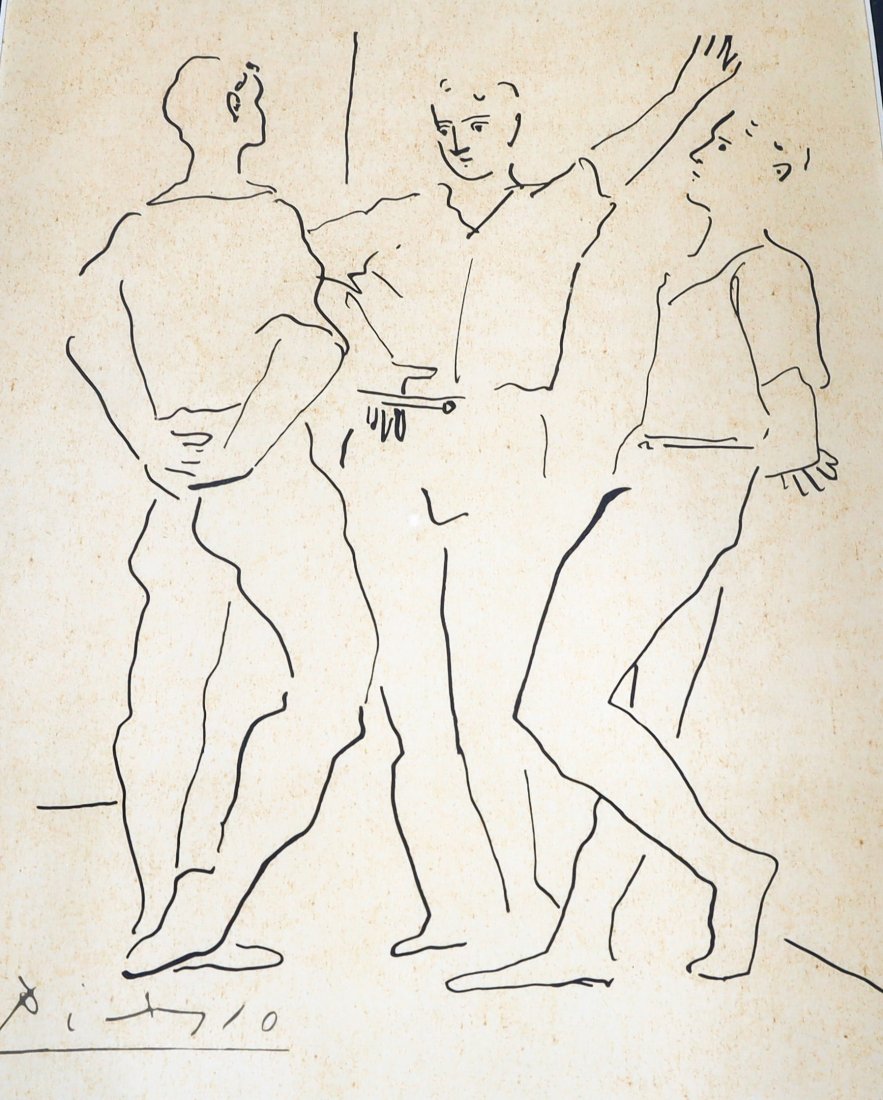 Pablo Picasso - Original Etching "untitled" (1 of 4)