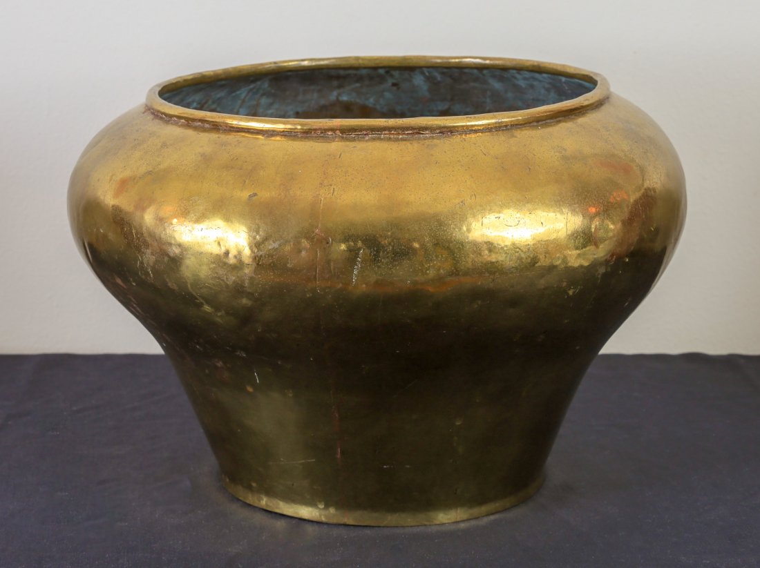 Antique Imperial Russian Brass Planter (1 of 5)