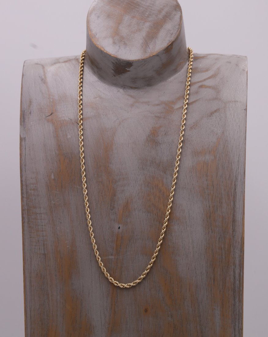 Vintage 14K Rope Chain - 20"Long (1 of 5)