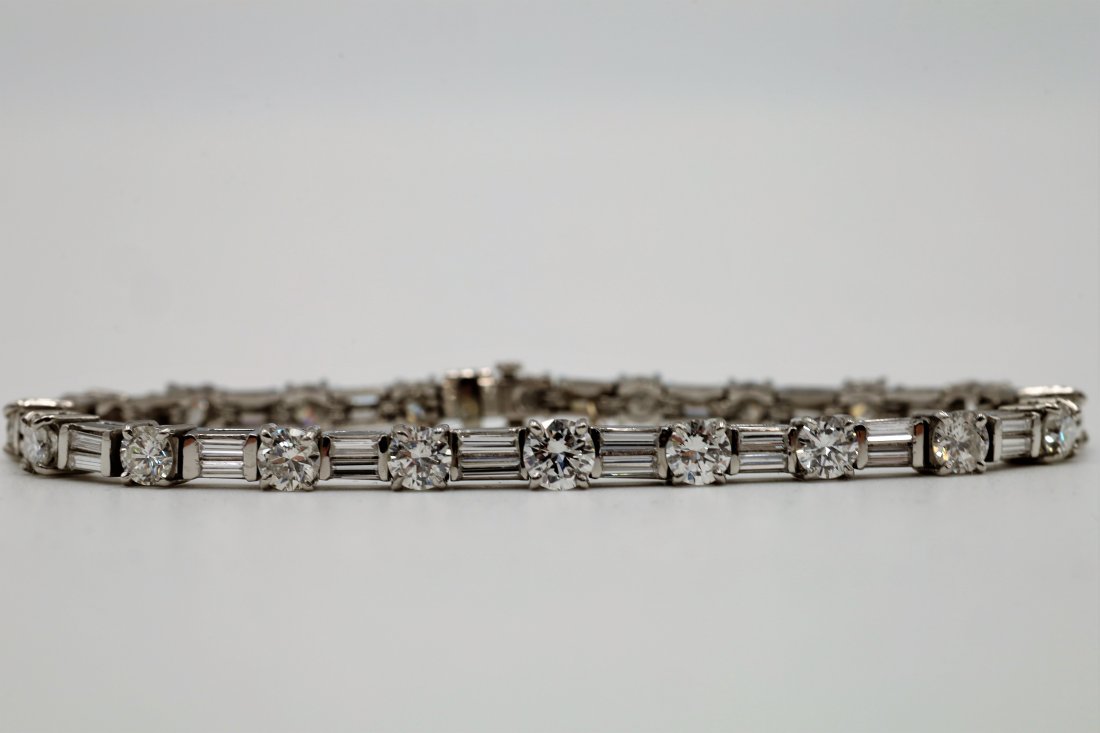 Timeless Custom Tennis Bracelet Over 6 Carats! (1 of 4)