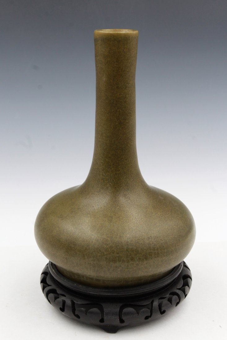 Antique Stunning Teadust Glaze Vessel (1 of 4)