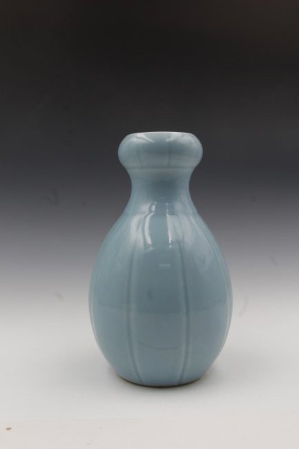 Cheng Hua Blue Celadon Bottle/Vase- Character markings (1 of 3)