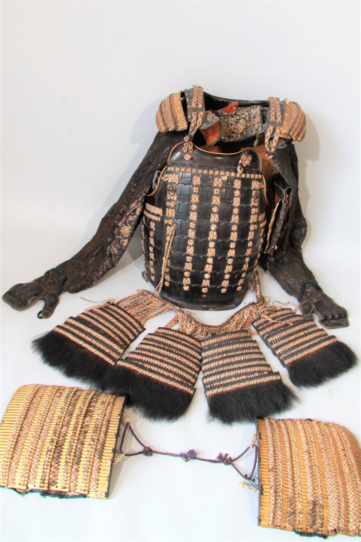 Japanese Antique Lacquer Samurai Armor (1 of 17)