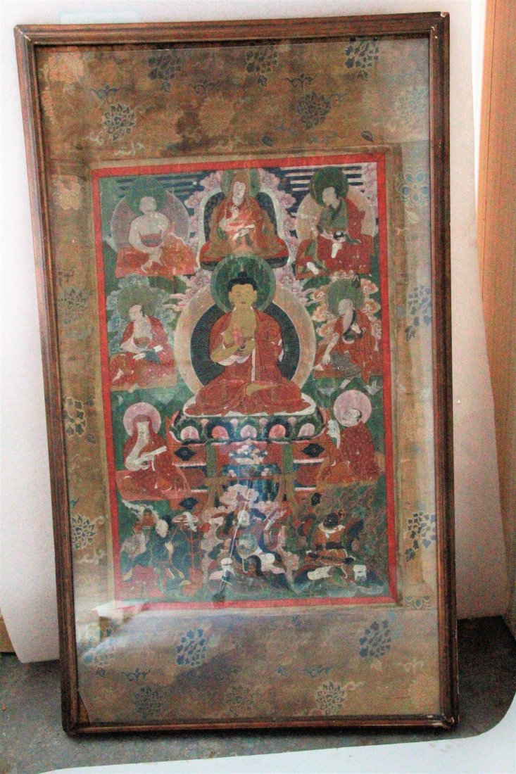 Rare Old Tibetan Thangka Painting (1 of 7)
