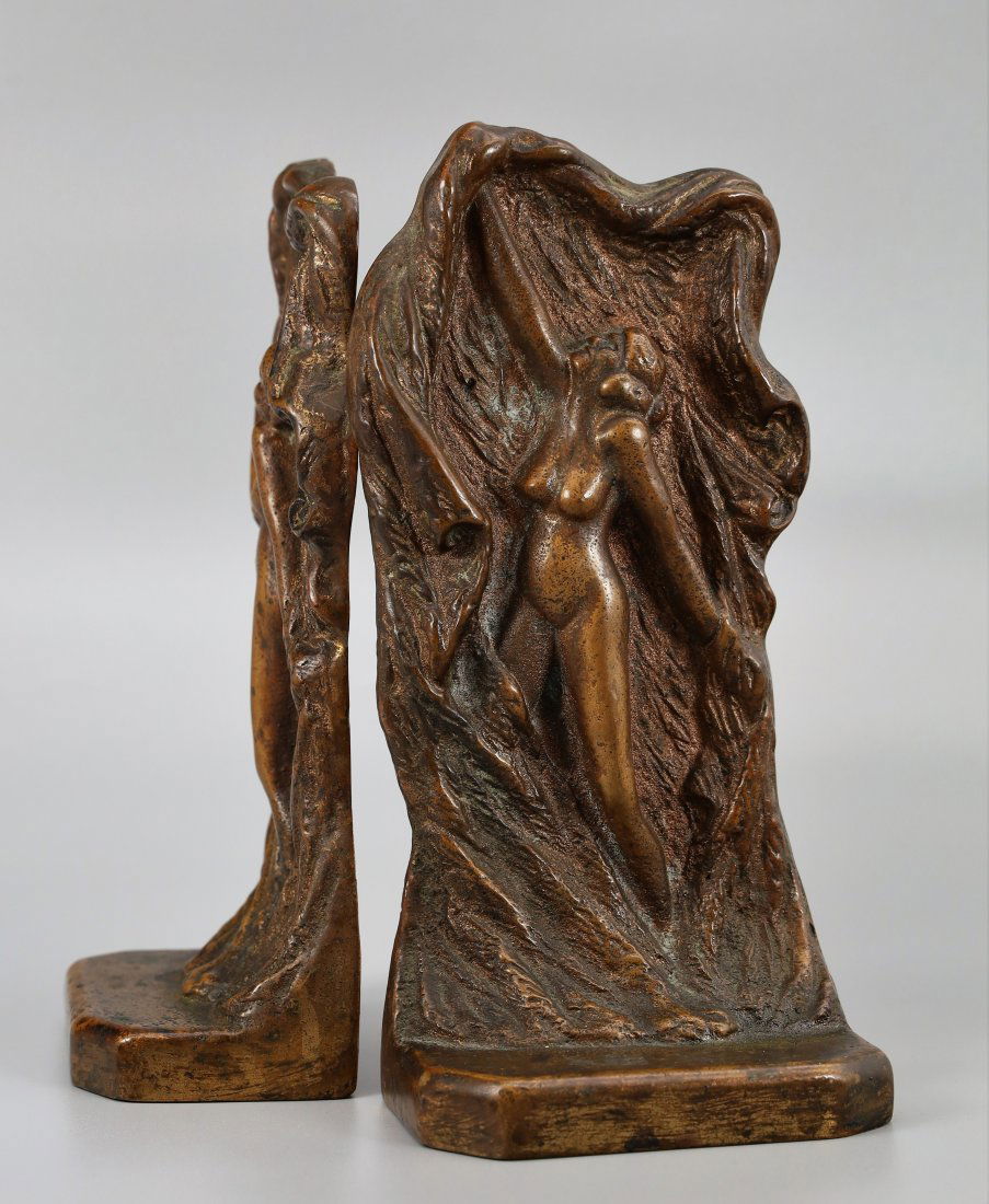 Art deco Bronze Bookends (1 of 6)