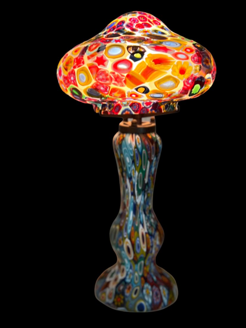 Vintage Millefiori Murano - Table lamp Beautiful!! (1 of 7)