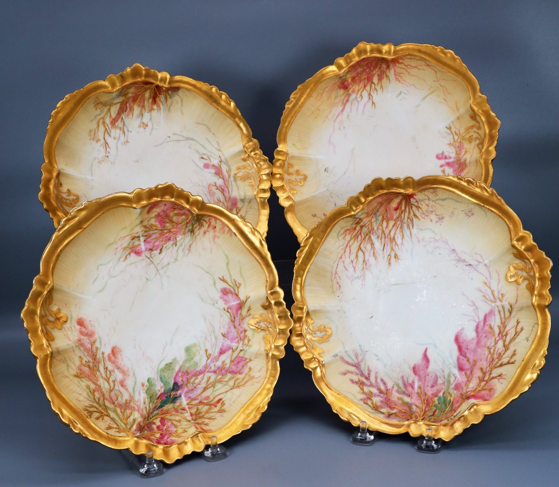 Four Hand-Painted Decorative Plates (1 of 4)