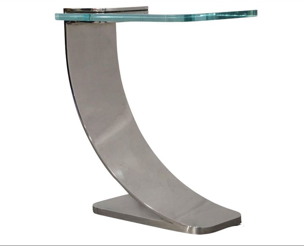 Vintage MCM Brueton Cantilevered Side Table (1 of 9)