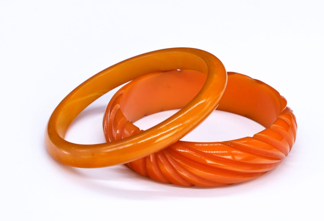 Rare 1940s Bakelite Bangle Bracelets (1 of 3)