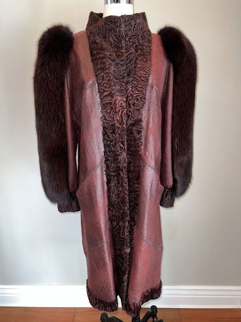 Superb Custom Crocodile,Lamb and Fox Long Length Jacket (1 of 11)
