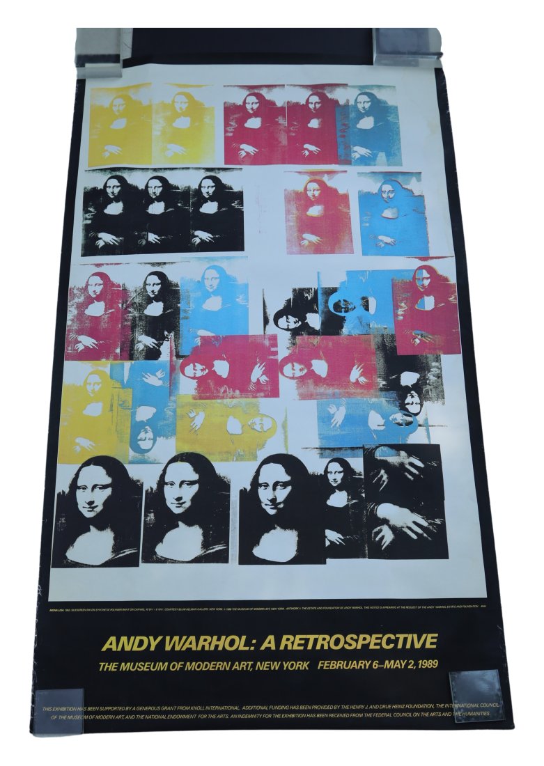 Andy Warhol "a retrospective" The Museum of Modern art- N.Y. 1989 and 1989 The Andy Warhol Diaries (1 of 7)