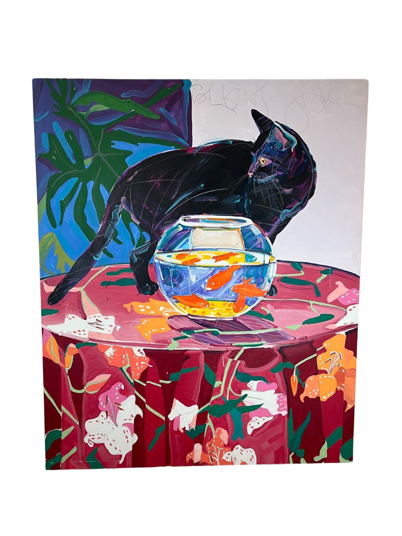 Very Large Contemporary By Joe Baker Beauty- Title "Fish Bowl" (1 of 9)