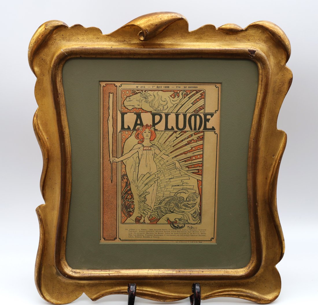 1898 Framed LAPLUME (1 of 3)