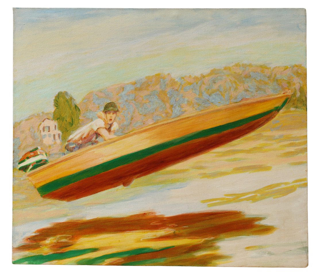 1 Original 1983 Oil on Canvas By Greg Drasler B.1952 American artist. (1 of 4)