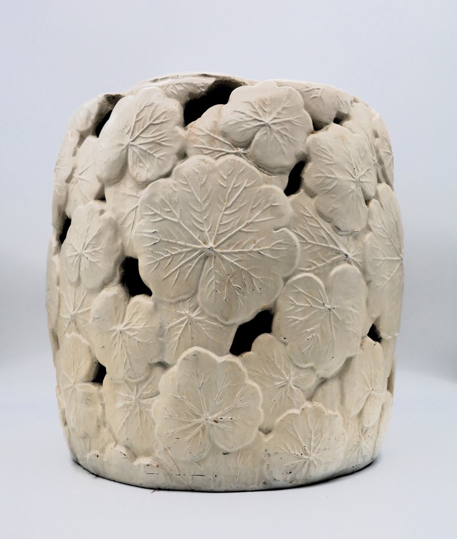 Vintage lily Pad Garden Seat /Stool (1 of 5)