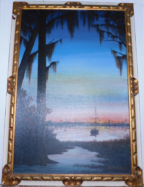 OLD FLORIDA PAINTING ROBERTO WATLER (1 of 2)