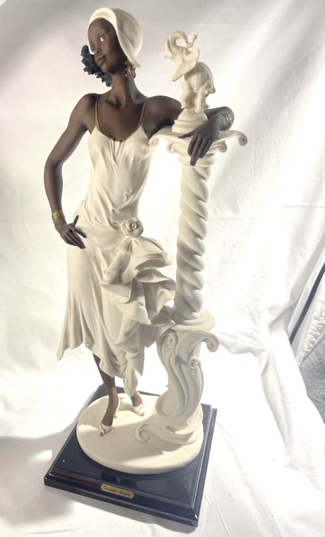 RARE G.ARMANI MAHOGANY DECO AFRICAN AMERICAN (1 of 2)