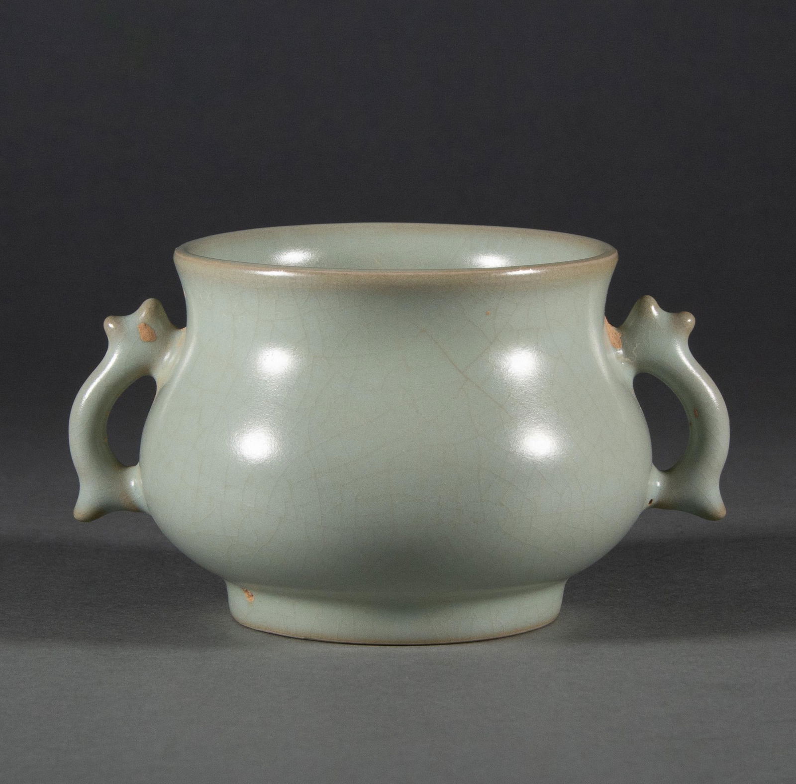 SONG DYNASTY - INCENSE BURNER IN RU KILN (1 of 9)