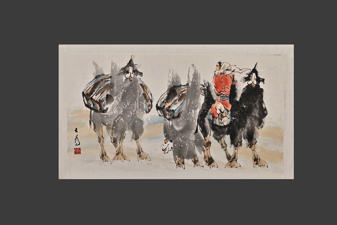 LIU DAWEI - CAMEL MIRROR: W:39cm,L:60cm