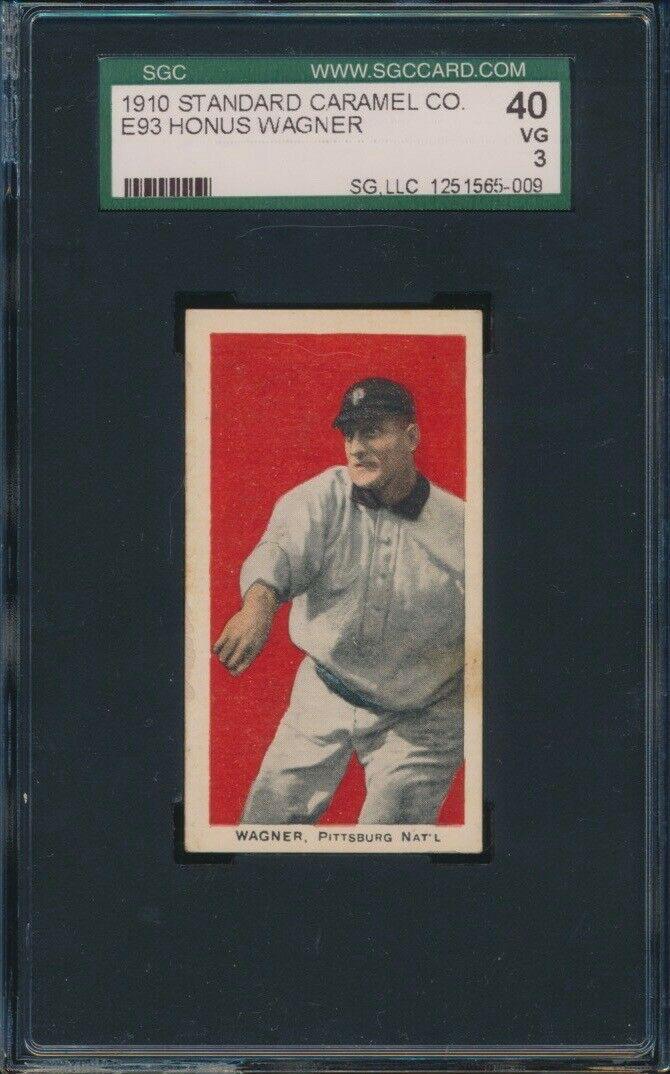 1910 E93 Standard Caramel Honus Wagner - SGC 3 (1 of 1)