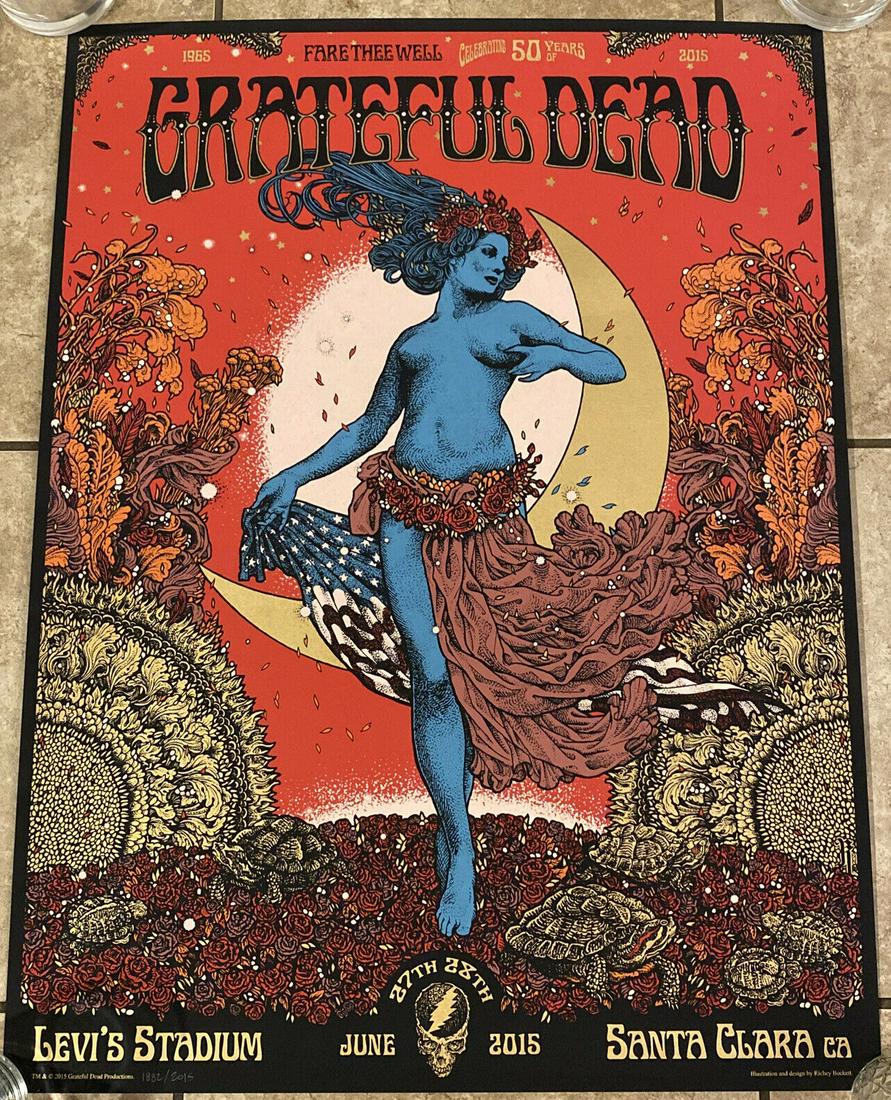 2015 Grateful Dead FARE THEE WELL Santa Clara Concert (1 of 1)
